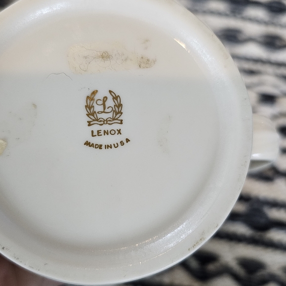 Vintage Lenox Nantucket Candle Holder Floral Print - Picture 6 of 7